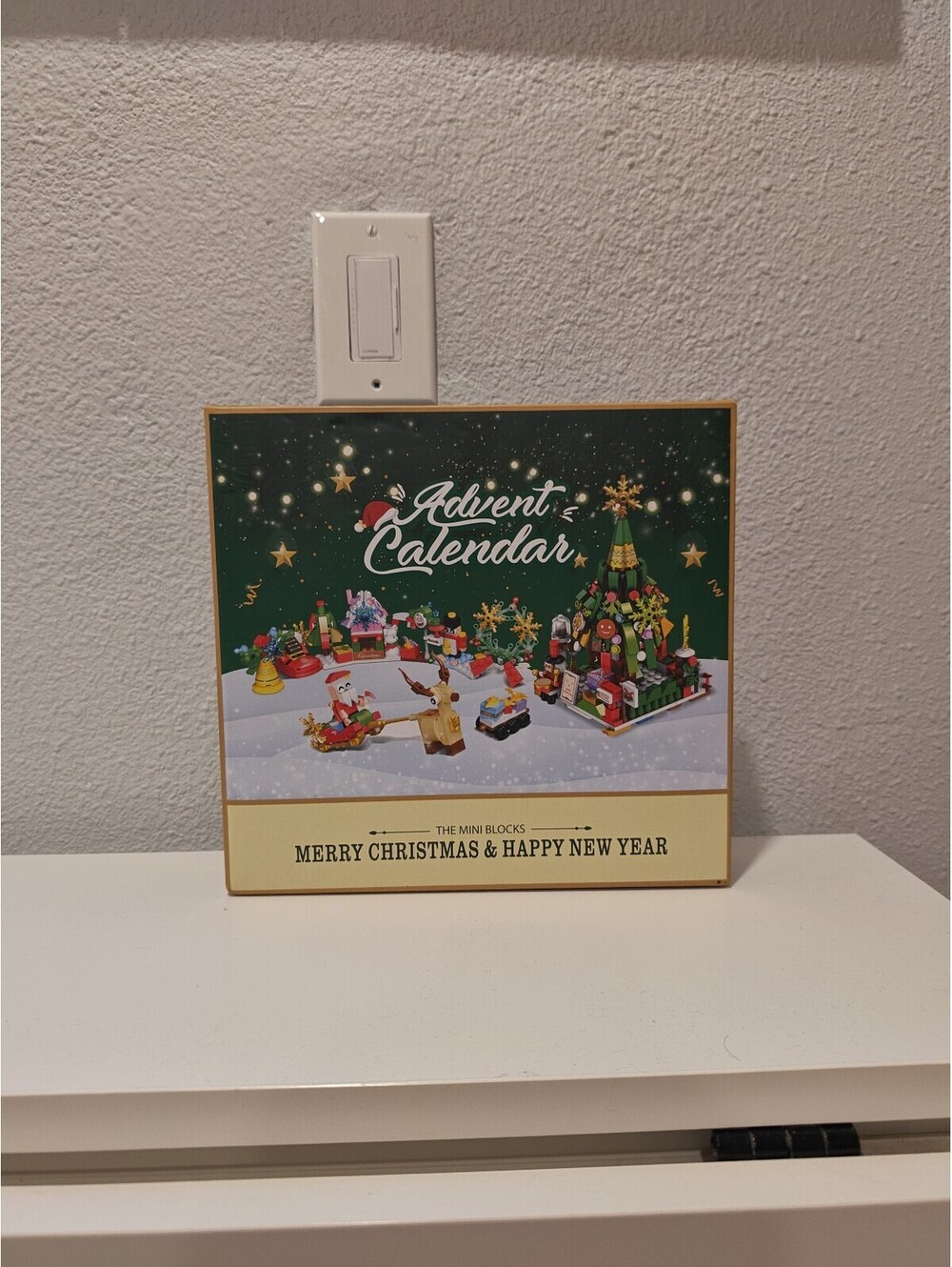The Mini Blocks Christmas Advent Calendar - Merry Christmas,